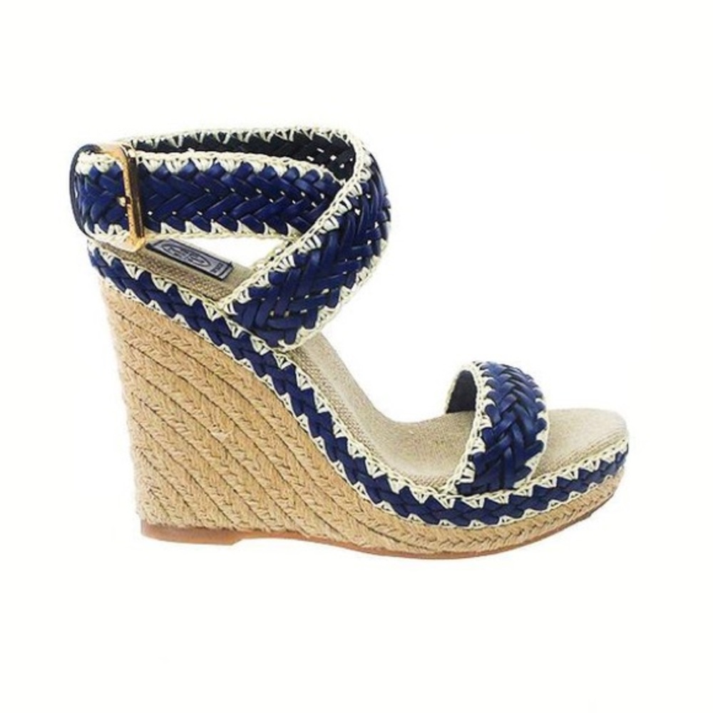 Tory Burch braided wedges
